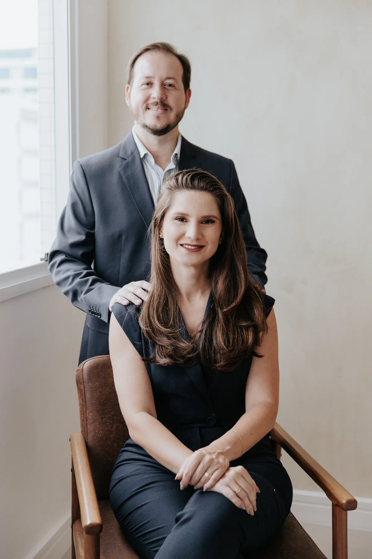 Dra. Linelly Morellato e Dr. Tiago Lisboa